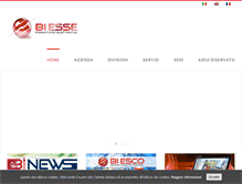 Tablet Screenshot of bi-esse.com